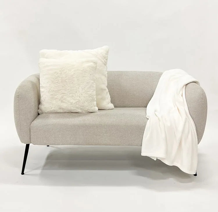 Sierkussen Zoya wit 45x45 cm