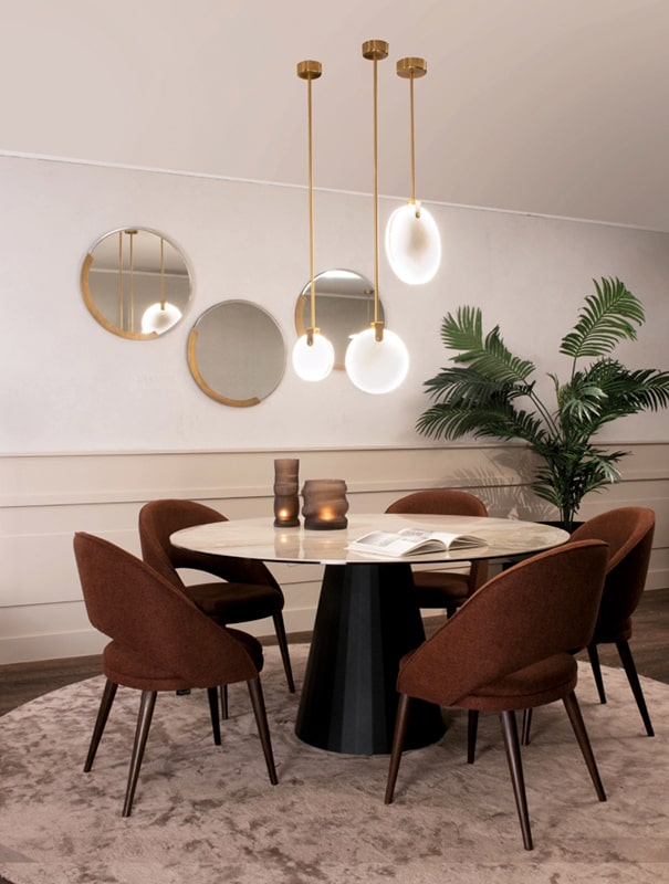 Veneto eettafel rond 150cm