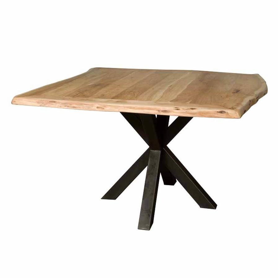 Vierkante boomstamtafel Soria