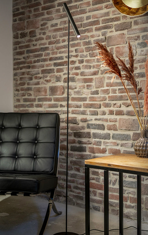 Vloerlamp KANSAS zwart