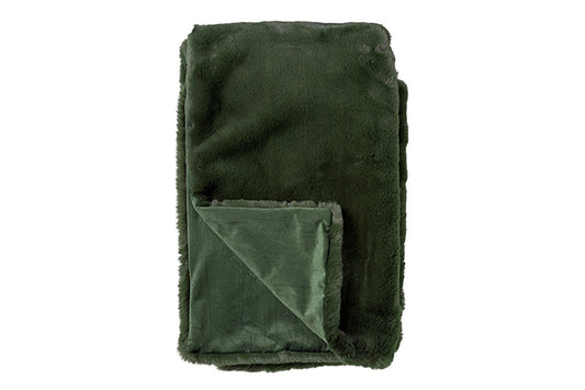 Plaid ZINZI Mountain view groen 140x180 cm