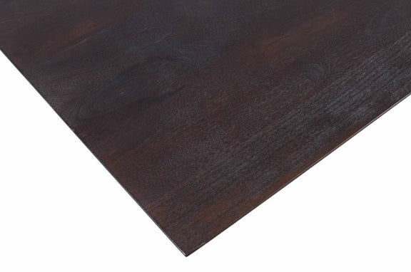 Rechthoekige Houten Eettafel Alore bruin/goud