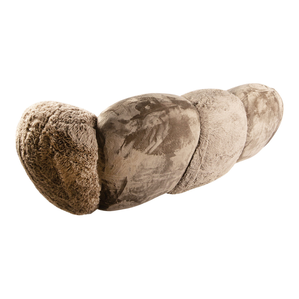 Driezitsbank Curvae Lush Taupe