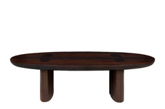 Houten salontafel Durban 65x140x38 cm