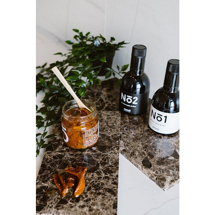 Marmer dienblad bruin 20x40cm