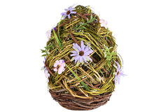 Decoratie Paasei met bloemen