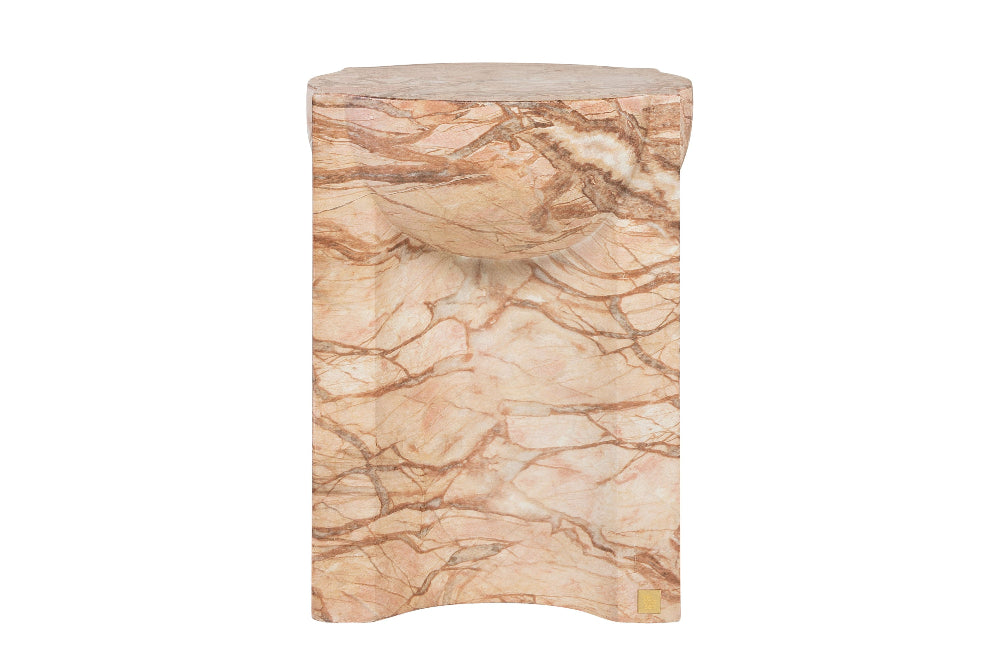 Bijzettafel Fonte beton/marmer