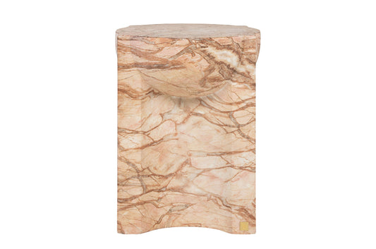 Bijzettafel Fonte beton/marmer