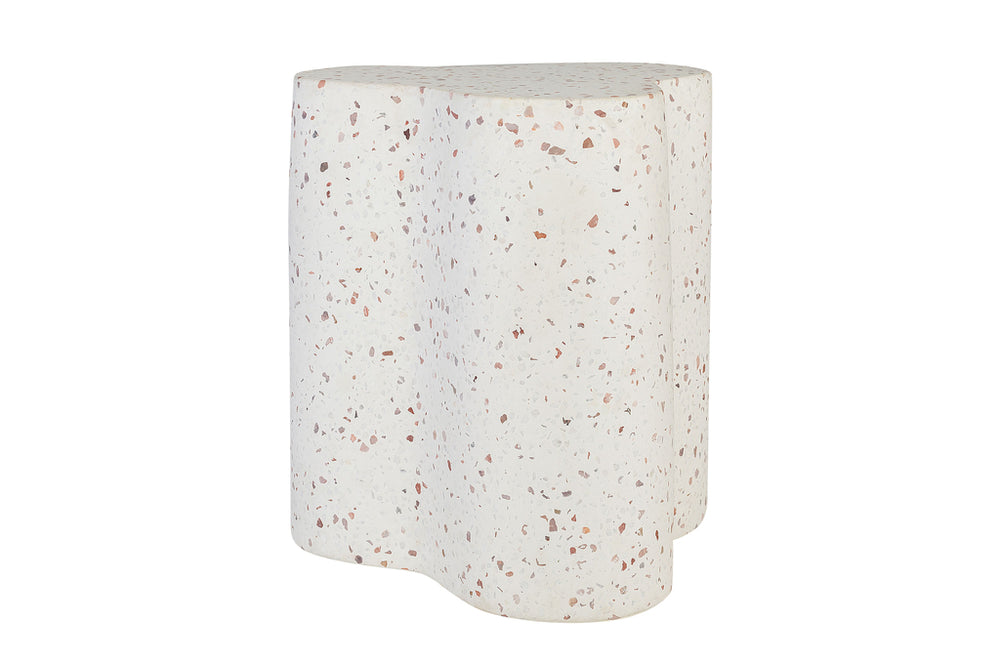 Terrazzo bijzettafel Freddy