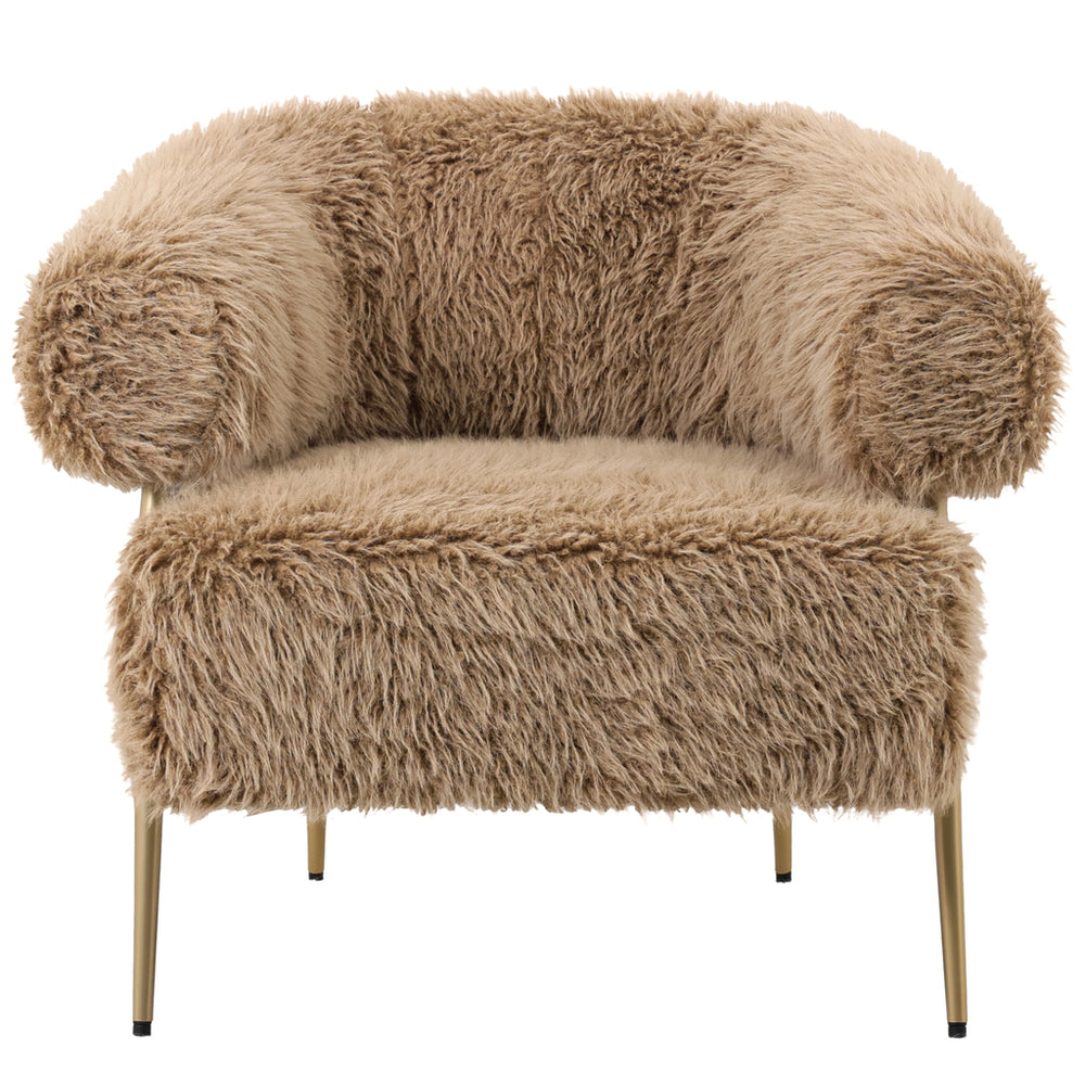 Fauteuil HAIR bruin