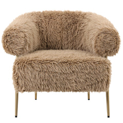 Fauteuil HAIR bruin