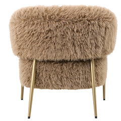 Fauteuil HAIR bruin