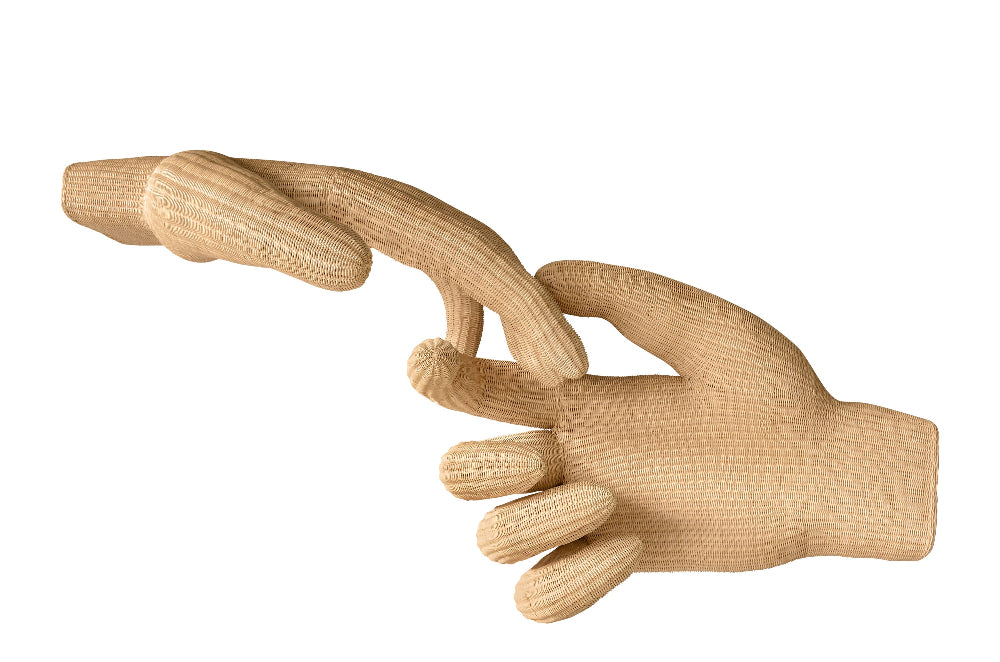 Rotan Handen Wanddecoratie