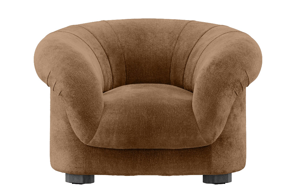 Fauteuil Lancaster caramel