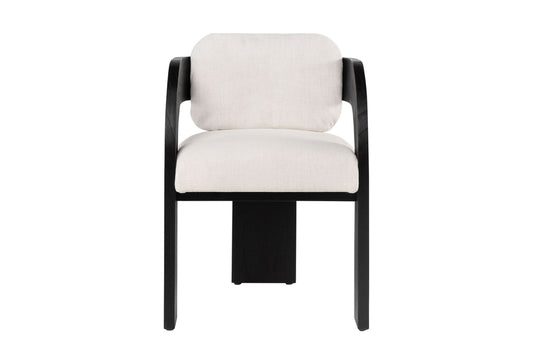 Eetkamerstoel Maravi Zwart/Off White