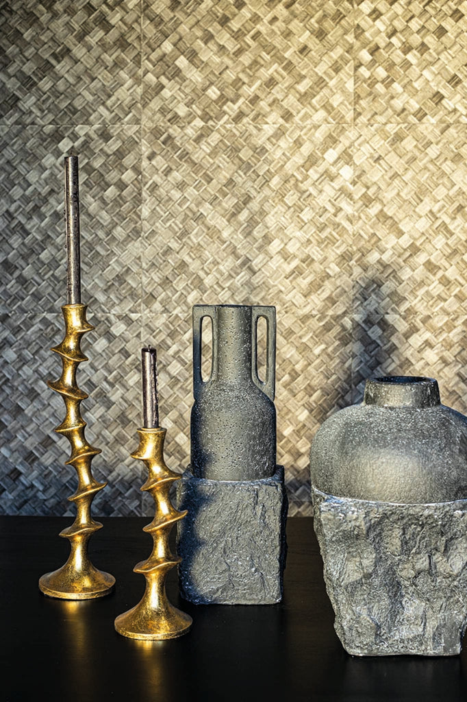 Kandelaar Movy goud 45 cm