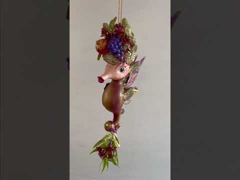 Fairy Banquet Seahorse (set van 2 stuks) 22 cm