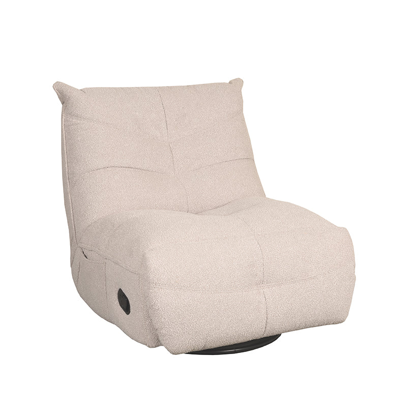 Beige Relax- en draaifauteuil Take It Easy