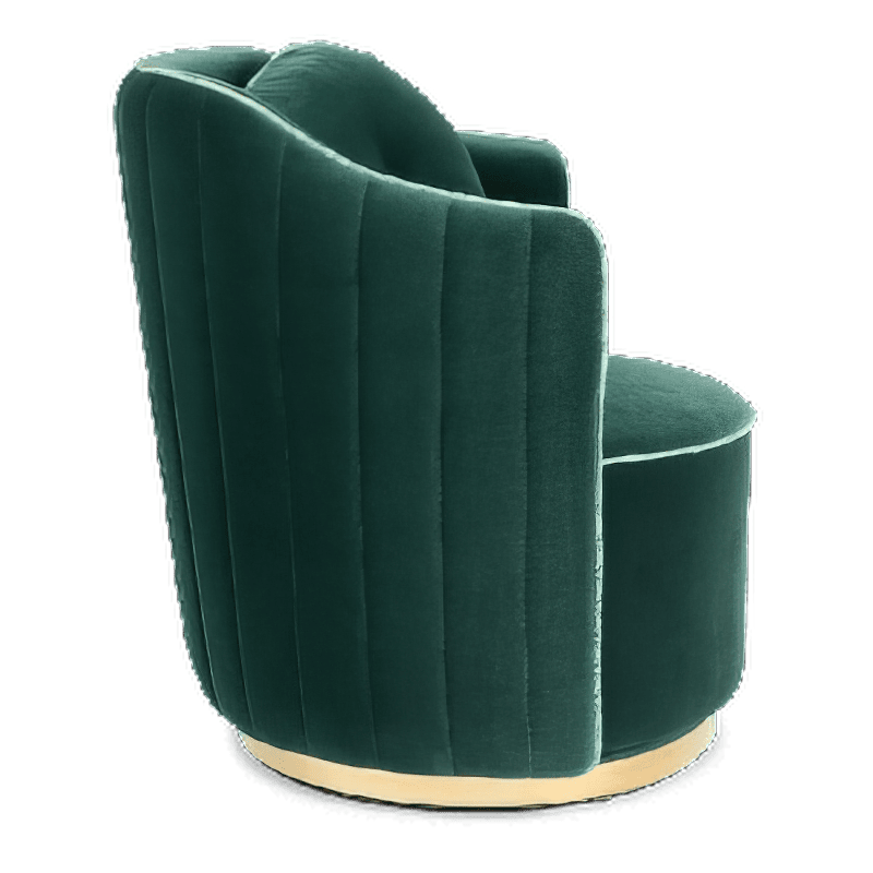 Fauteuil Sassy Granny donkergroen