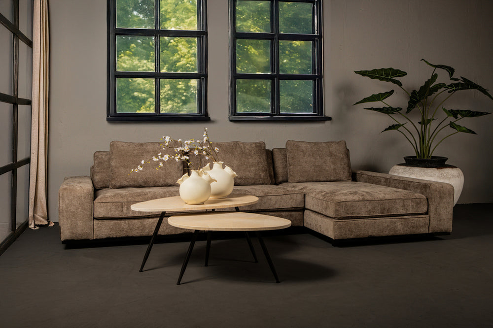 Salontafelset Veria Beige Marmer