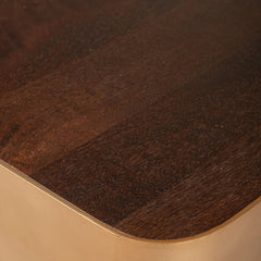 Salontafel Warren bruin/goud