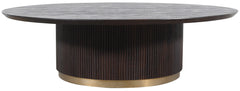 Salontafel Xelle Ø 150 cm bruin