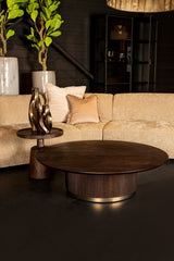 Salontafel Xelle Ø 150 cm bruin