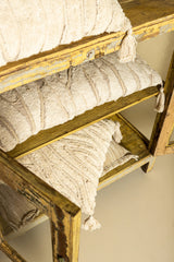 Beige sierkussen Zalie 60x60cm