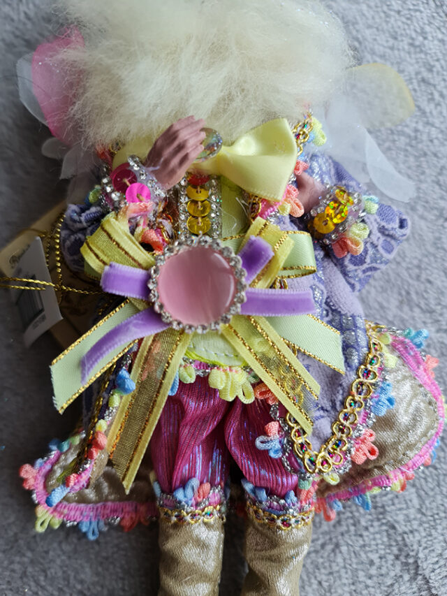 Rainbow Fairy paars/roze/geel 29 cm