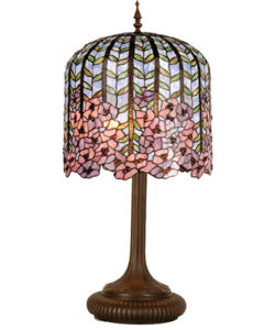 Tiffany tafellamp Ø 40x84 CM roze