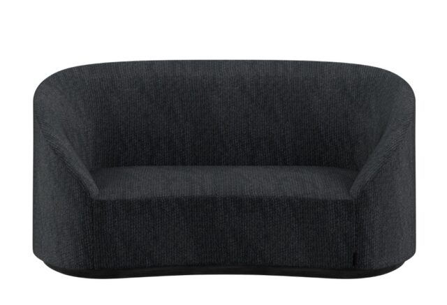 Curve Sofa Articolo Fabric Black