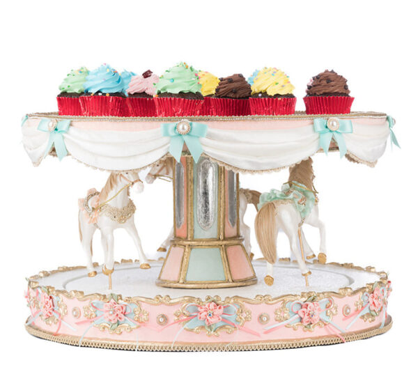 Joyeux Noel Horse Carousel