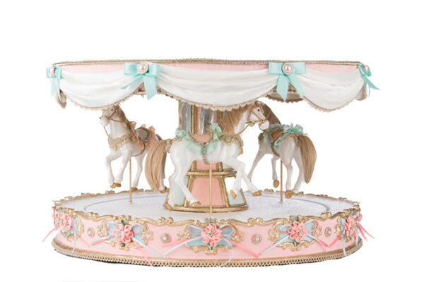 Joyeux Noel Horse Carousel